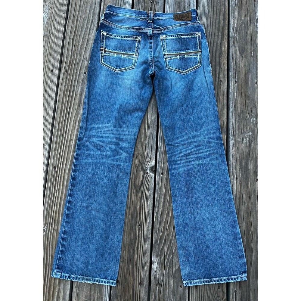 Ariat Men's 31X34 M4 Low Rise Coltrane Relaxed Boot Cut Jeans